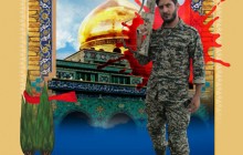 2 پوستر از شهید حجت اصغری / شهید مدافع حرم