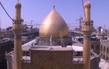 فیلم خام از گنبد قدیمی حرم امام علی علیه السلام - قسمت ۳
