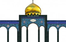 تصویر نمادین حرم حضرت زینب(سلام الله علیها) مناسب برای طراحی دکور