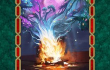 فایل لایه باز تصویر عشق آتش را گلستان می کند