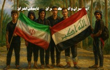 فایل لایه باز تصویر ایران و العراق لایمکن الفراق