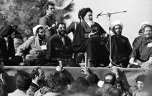 فیلم سخنرانی امام خمینی (ره) در بهشت زهرا