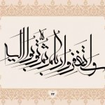 کتاب سرمشق های زندگی / خوشنویسی 40 آیه از قرآن کریم با خط معلی