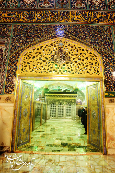 حرم امام رضا (ع)/ آمدم ای شاه پناهم بده