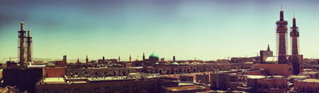 عکس پانوراما از حرم امام رضا (ع)