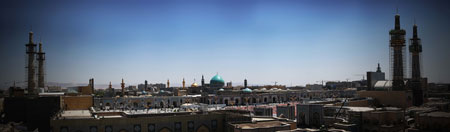 عکس پانوراما از حرم امام رضا (ع)