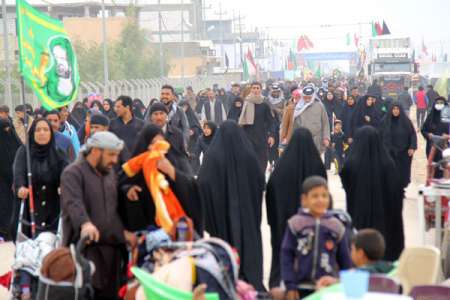 عکس با کیفیت از پیاده روی اربعین