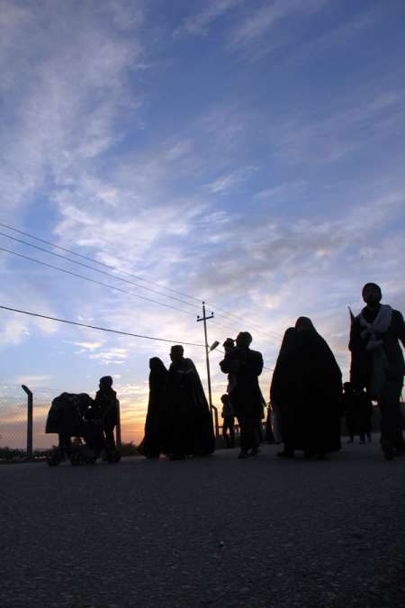 عکس با کیفیت از پیاده روی اربعین