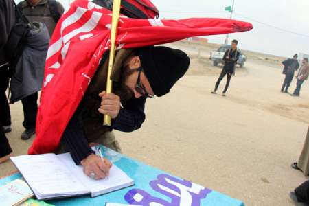 عکس با کیفیت از پیاده روی اربعین