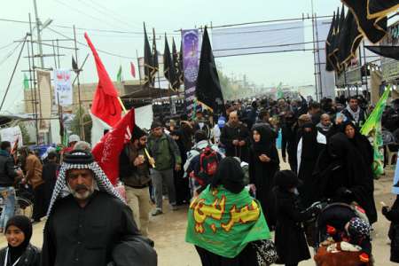 عکس با کیفیت از پیاده روی اربعین