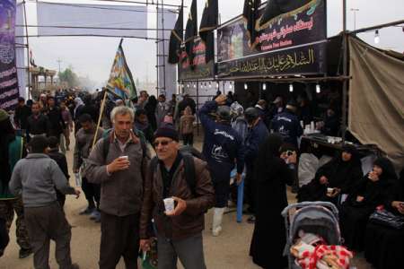 عکس با کیفیت از پیاده روی اربعین