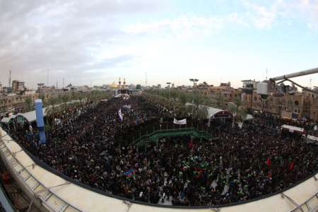 تصویر باکیفیت از بین الحرمین - Arbaeen
