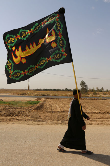 راهپیمایی اربعین ، مشایة الأربعین ، arbaeen