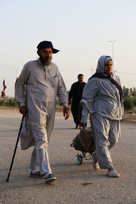 راهپیمایی اربعین حسینی ، مشایة الأربعین ، arbaeen 