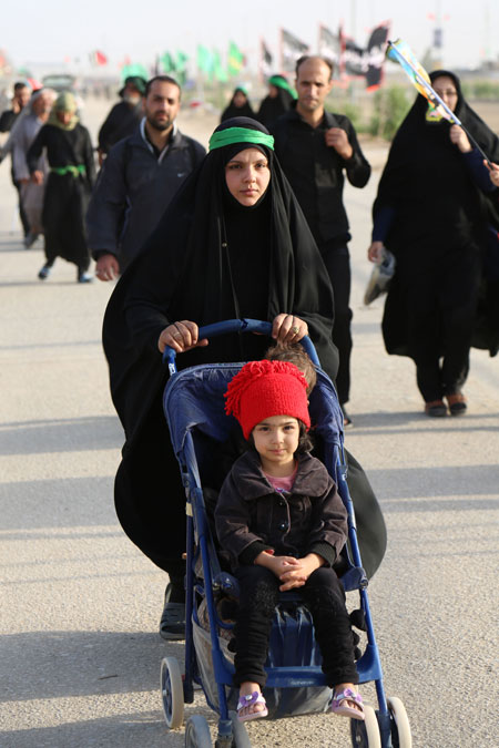 راهپیمایی اربعین حسینی ، مشایة الأربعین ، arbaeen 