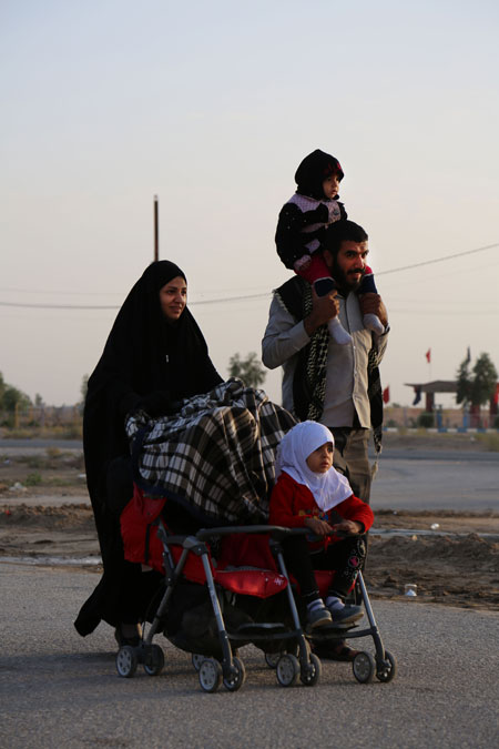 راهپیمایی اربعین حسینی ، مشایة الأربعین ، arbaeen 