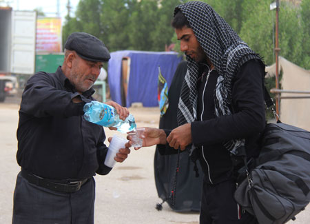 راهپیمایی اربعین حسینی ، مشایة الأربعین ، arbaeen 