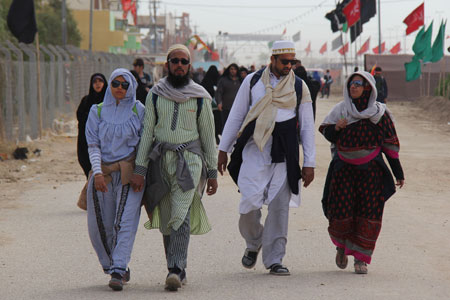 راهپیمایی اربعین حسینی ، مشایة الأربعین ، arbaeen 