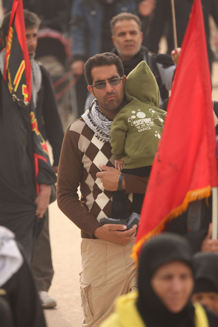 راهپیمایی اربعین ، مشایة الأربعین ، arbaeen