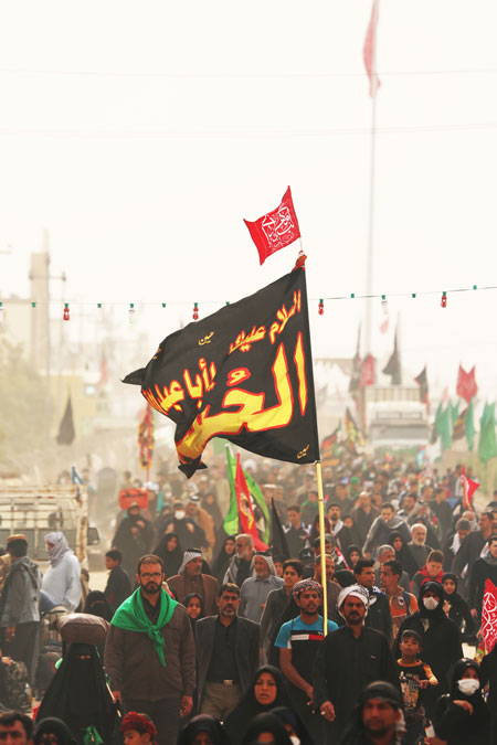 راهپیمایی اربعین ، مشایة الأربعین ، arbaeen
