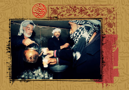 مجموعه نمایشگاهی عکس راهپیمایی اربعین / فعالیت خادمین 