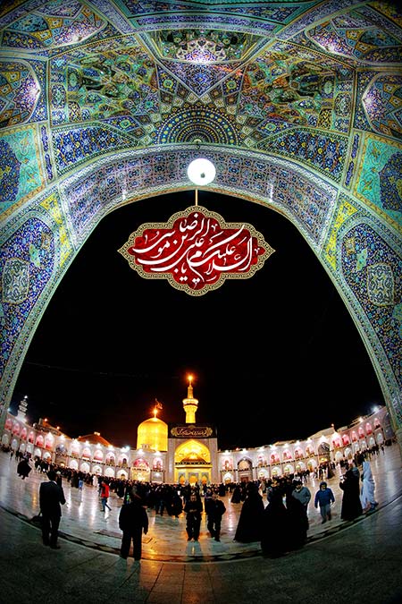 عکس با کیفیت از حرم امام رضا (ع)