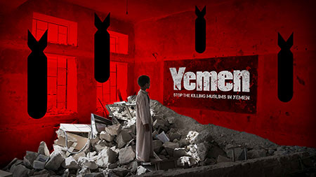 stop the killing muslims in yemen
