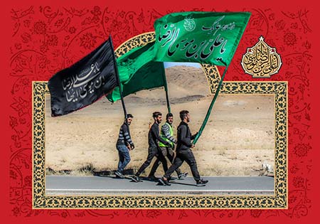 زائران پیاده امام رضا (ع) 