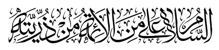 السلام علی من الائمه من ذریته