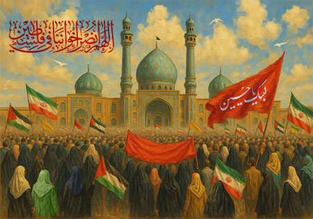 مراسم استغاثه به حضرت صاحب الزمان (عج) 