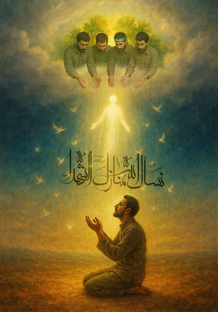 نسأل الله منازل الشهداء