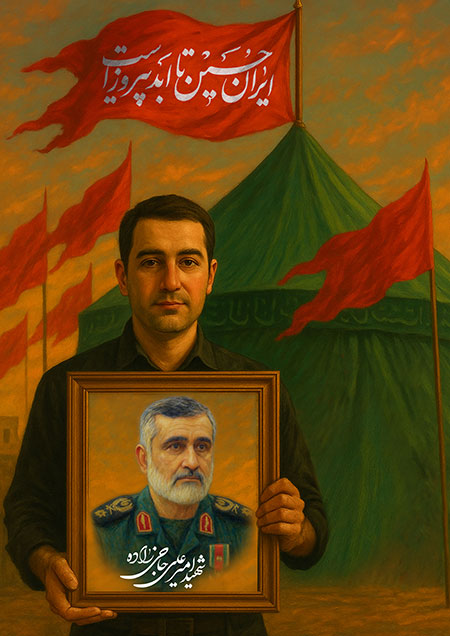 ایران حسین تا ابد پیروز است