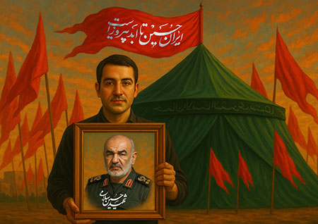 ایران حسین تا ابد پیروز است