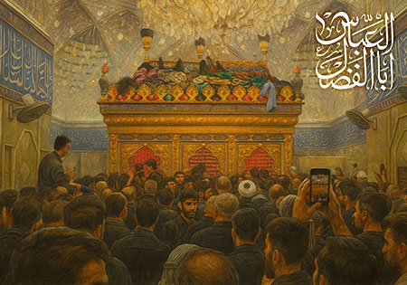 ضریح حرم حضرت عباس (ع)