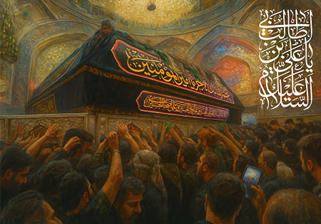 ضریح حرم امام علی (ع)