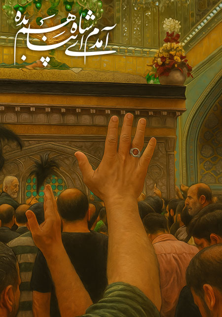 ضریح حرم امام رضا (ع)