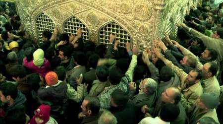 کلیپ با کیفیت تولد امام رضا (ع) با صدای علی فانی