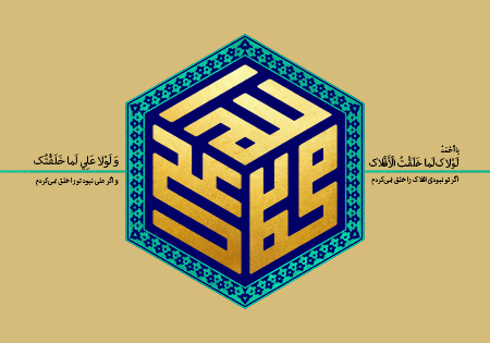 لولاک لما خلقت الافلاک