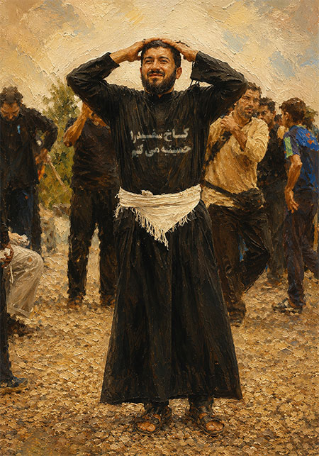 راهپیمایی اربعین / کاخ سفید را حسینیه می کنیم
