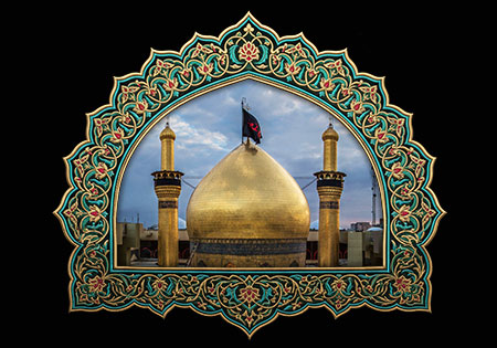 گنبد حرم امام حسین علیه السلام