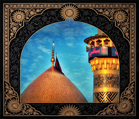 گنبد حرم حضرت عباس علیه السلام