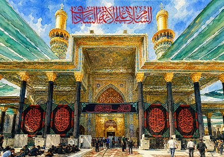 نقاشی حرم کاظمین