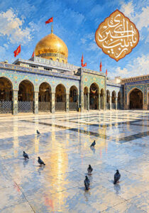 نقاشی حرم حضرت زینب (س)